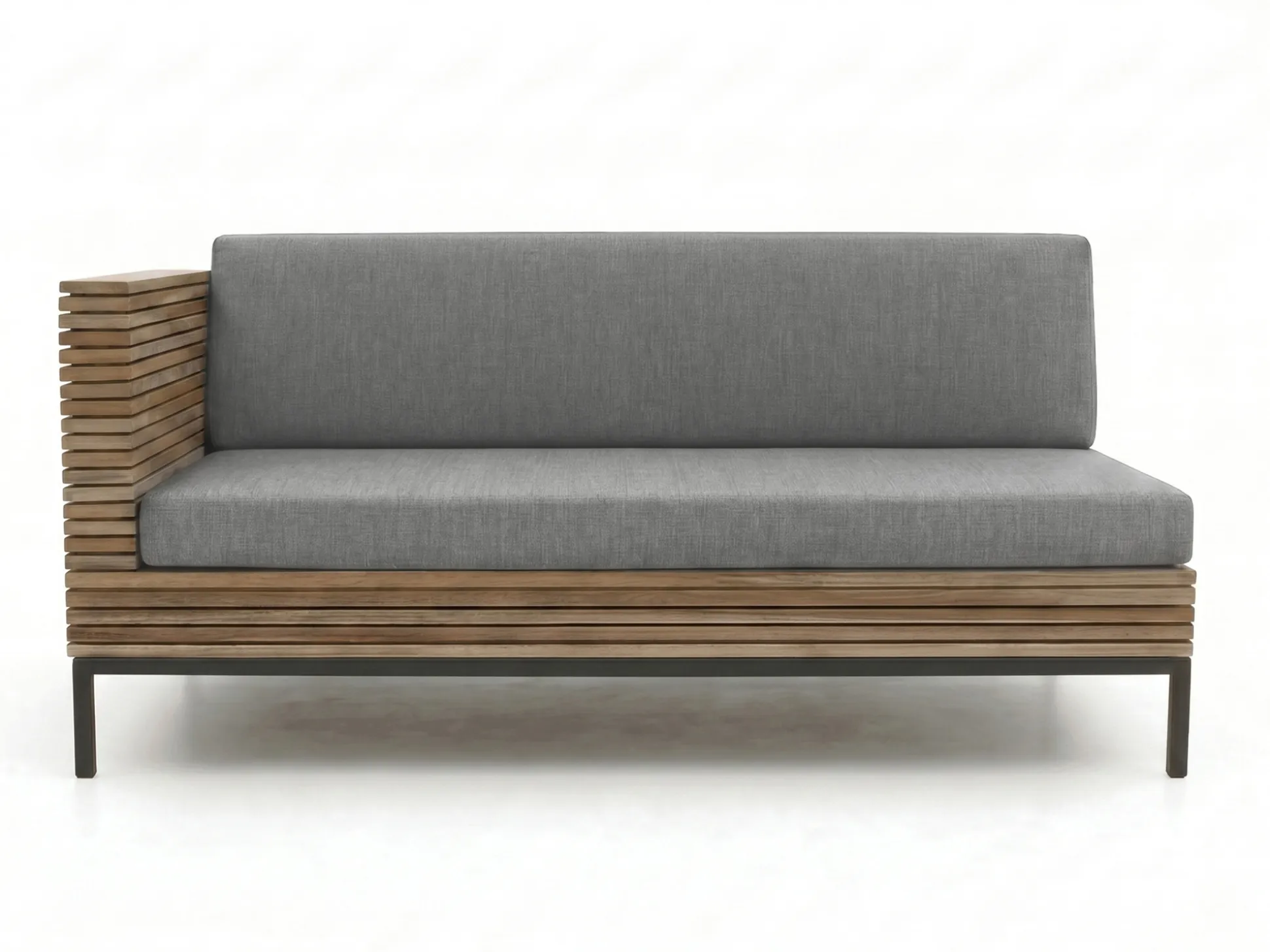 ROUGH-D hoek loungeset 4-delig 5-zits