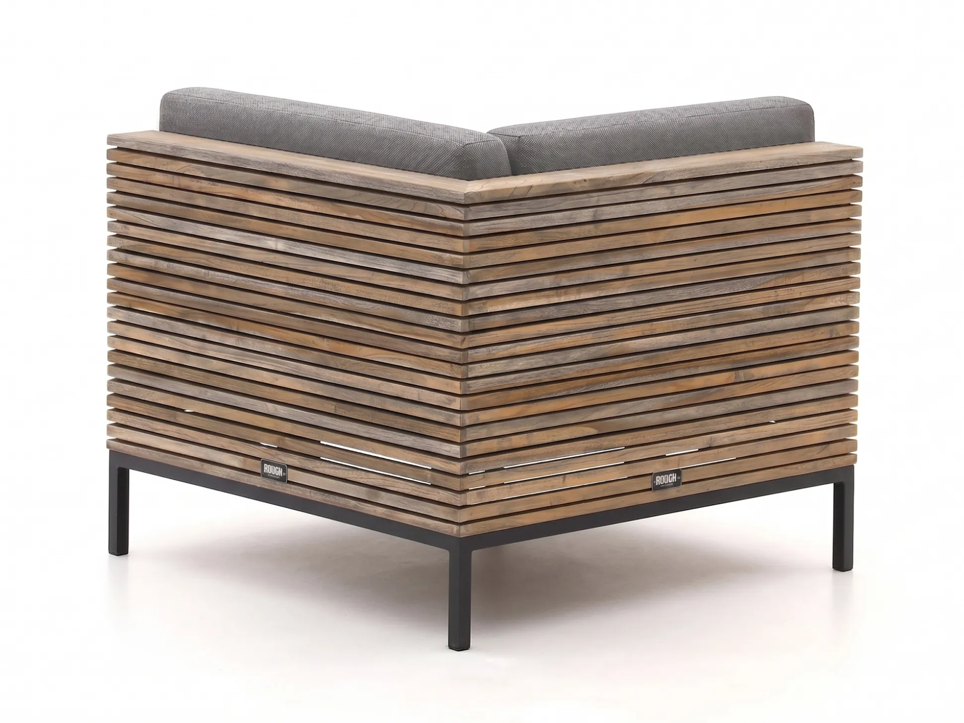 ROUGH-D hoek loungeset 4-delig 5-zits