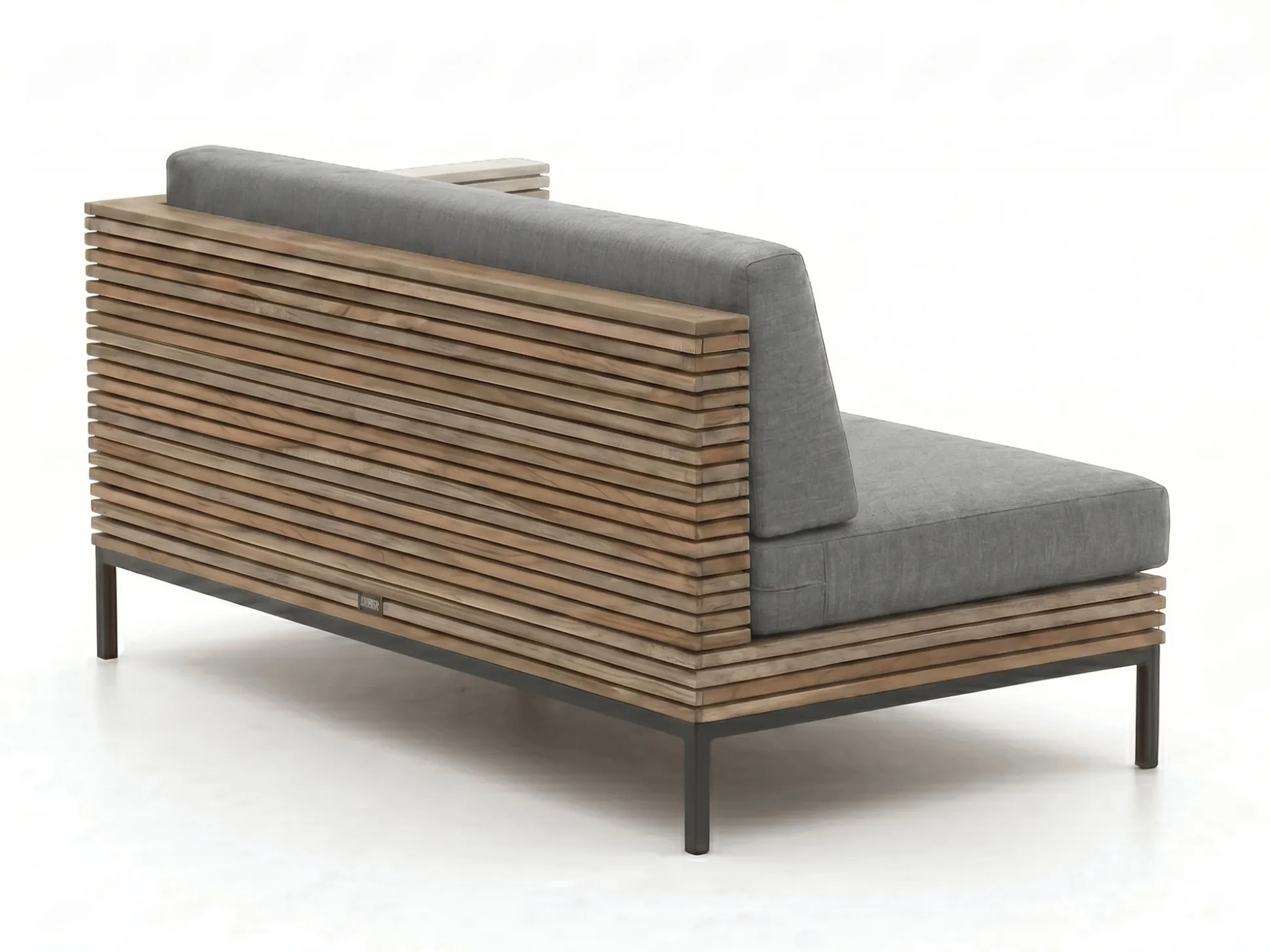 ROUGH-D hoek loungeset 5-delig 6-zits