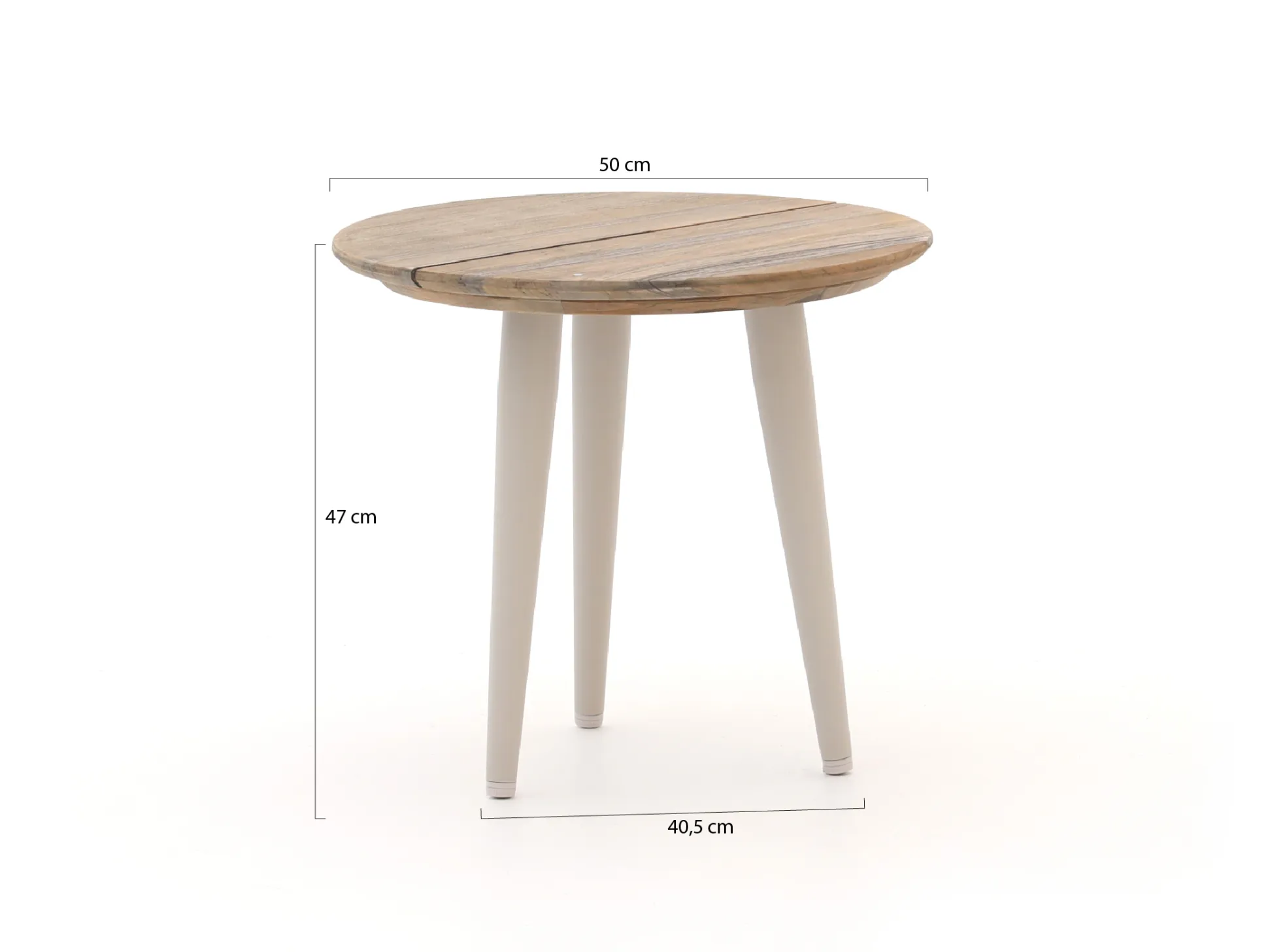 ROUGH-K bijzet tuintafel ø 50cm