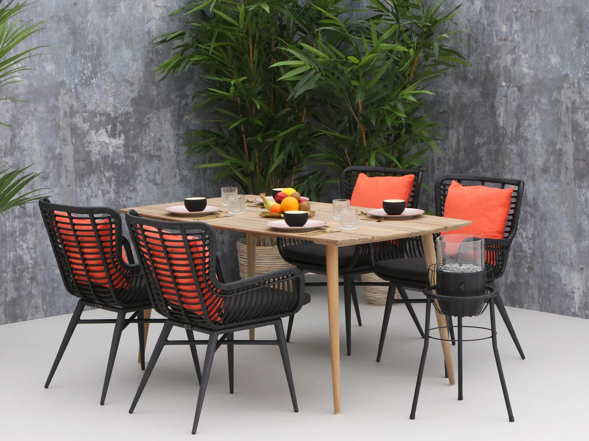 ROUGH-K dining tuintafel 160x90x75cm