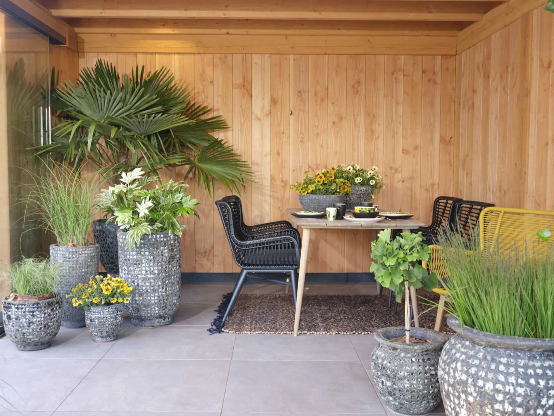 ROUGH-K dining tuintafel 160x90x75cm