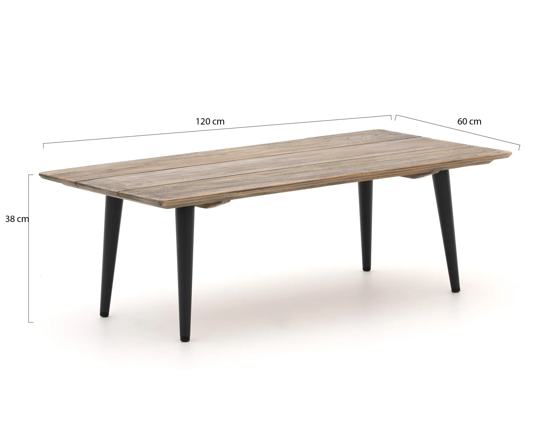 ROUGH-K lounge tuintafel 120x60x40cm
