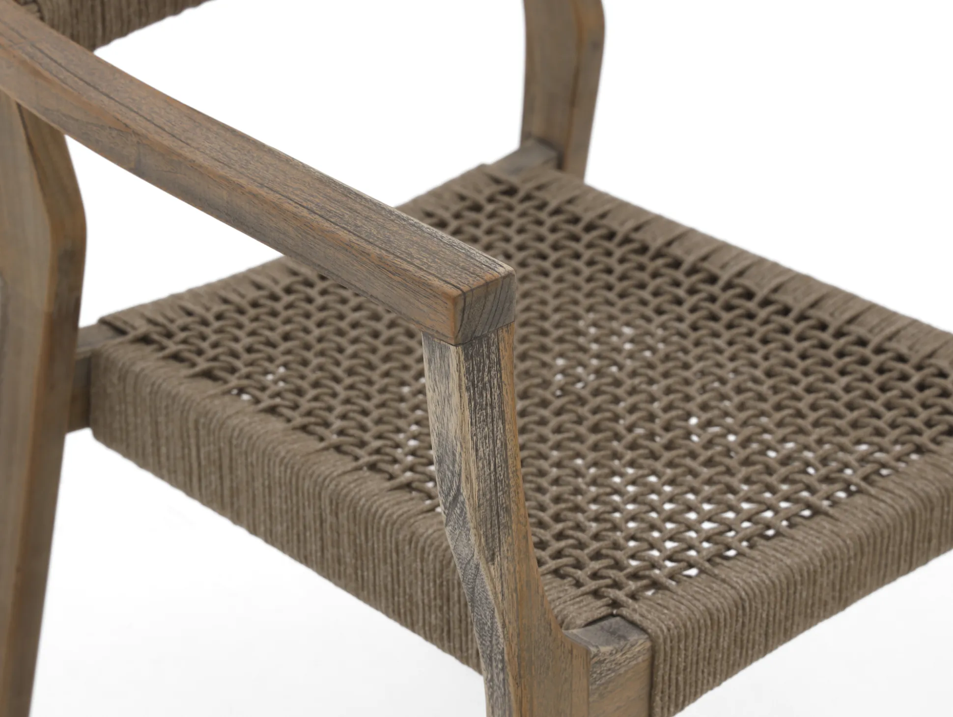 ROUGH-L Rope dining tuinstoel stapelbaar