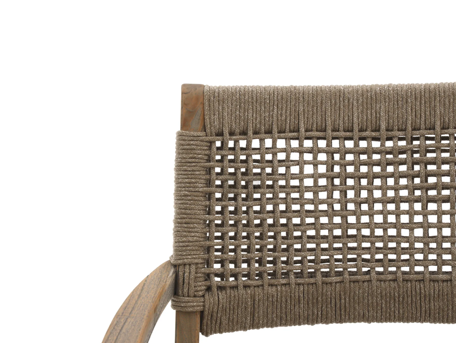 ROUGH-L Rope dining tuinstoel stapelbaar