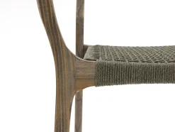 ROUGH-L Rope dining tuinstoel stapelbaar