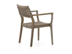 ROUGH-L Rope/ROUGH-S 220cm dining tuinset 7-delig stapelbaar