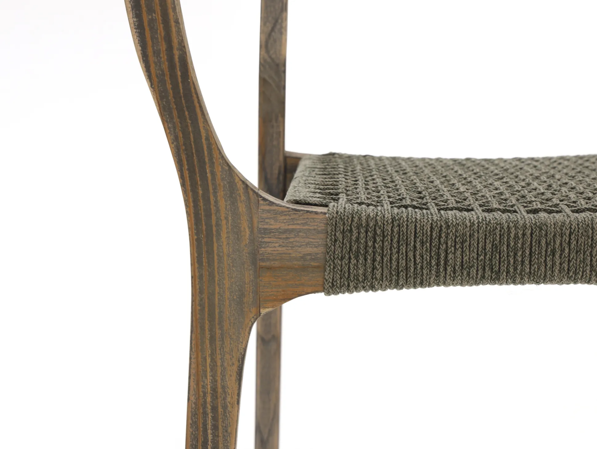 ROUGH-L Rope/ROUGH-S 90cm dining tuinset 3-delig stapelbaar