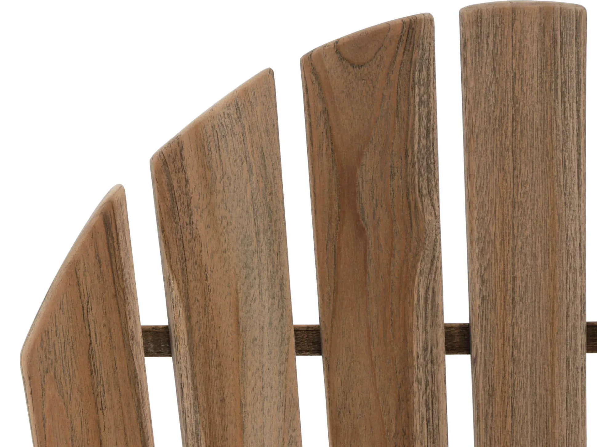 ROUGH-S Adirondack lounge tuinstoel met voetenbank