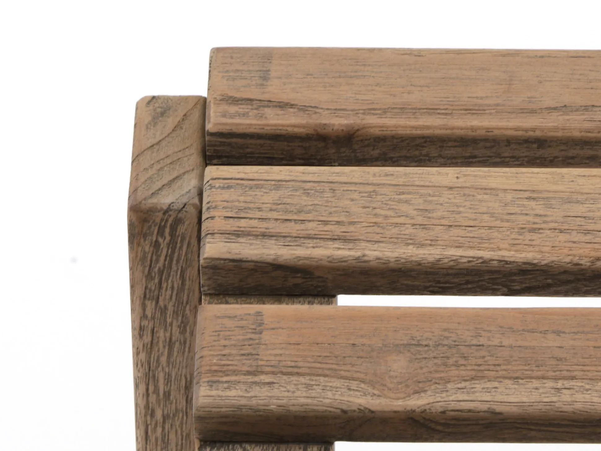 ROUGH-S Adirondack lounge tuinstoel met voetenbank