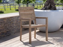 ROUGH-S dining tuinstoel stapelbaar
