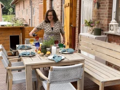 ROUGH-S dining tuintafel 220x90x76cm