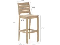 ROUGH-S/ROUGH-X 135cm barset 5-delig