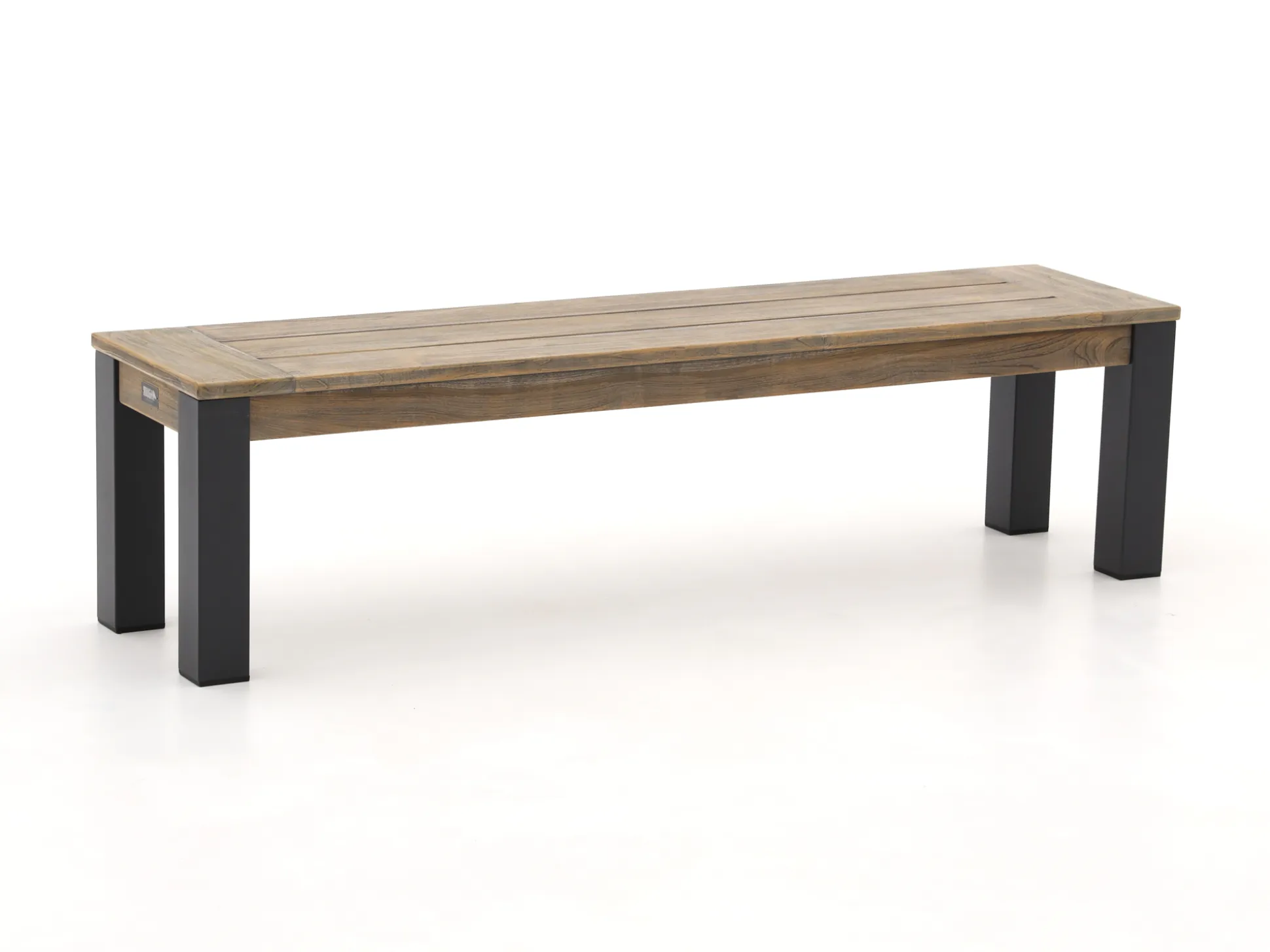 ROUGH-S/ROUGH-X 180cm dining tuinset met bank 4-delig stapelbaar