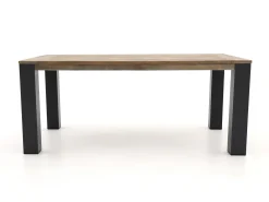 ROUGH-S/ROUGH-X 180cm dining tuinset met bank 4-delig stapelbaar