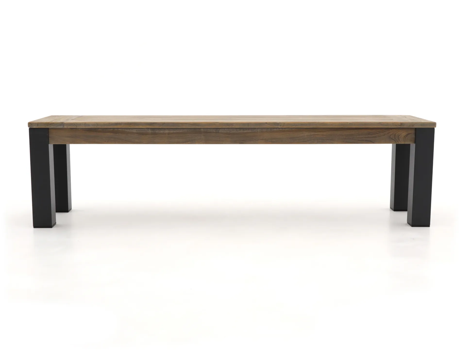 ROUGH-S/ROUGH-X 180cm dining tuinset met bank 4-delig stapelbaar