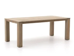 ROUGH-S/ROUGH-X 200cm dining tuinset 4-delig stapelbaar