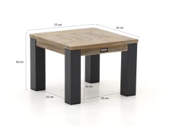 ROUGH-X bijzet tuintafel 55x55x40cm