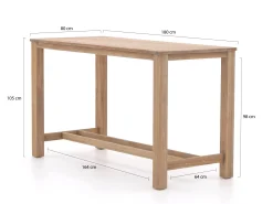 ROUGH-X 180cm barset 7-delig