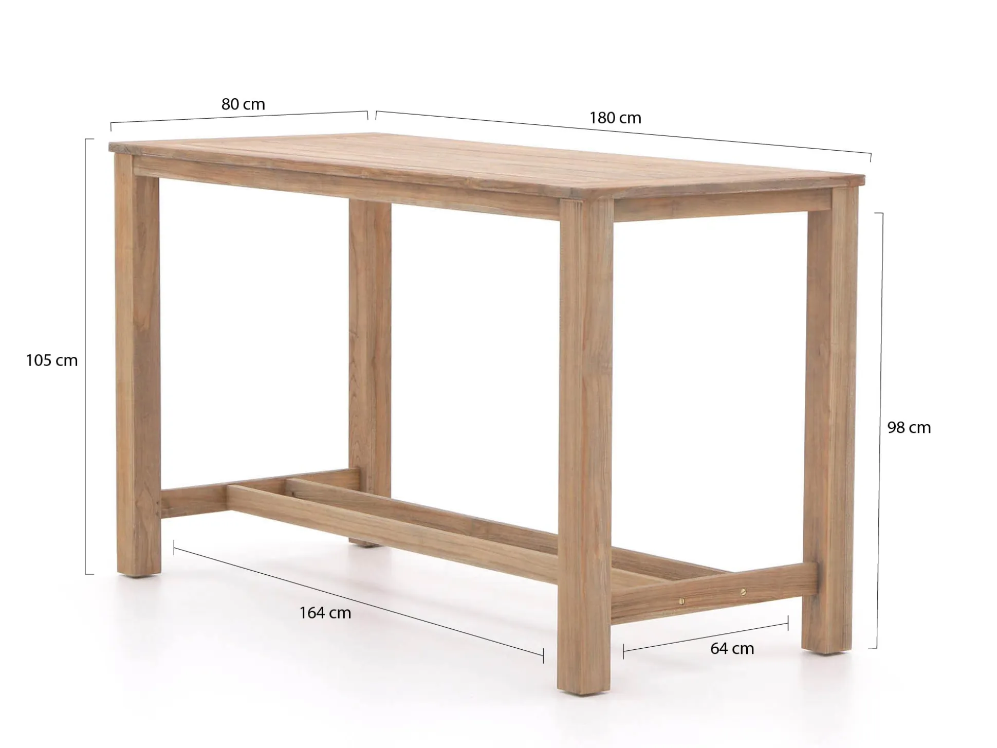 ROUGH-X 180cm barset 7-delig