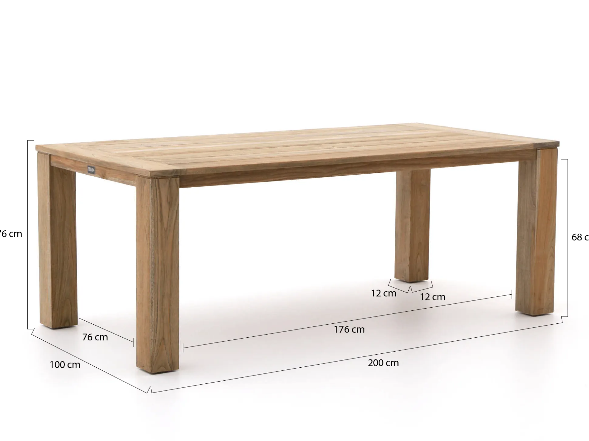 ROUGH-X 200cm picknickset 3-delig
