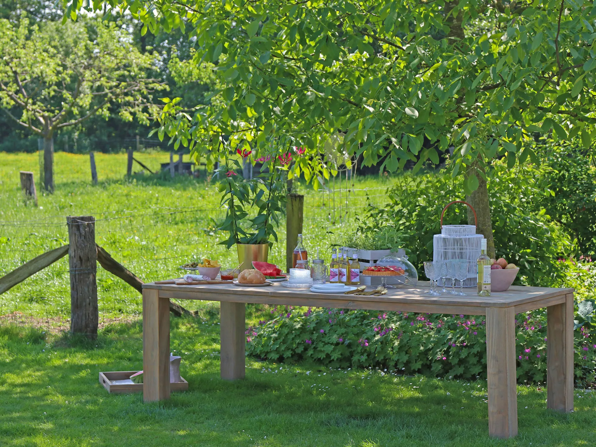 ROUGH-X dining tuintafel 240x100x76cm