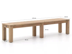 ROUGH-X picknickbank 210x42x45cm