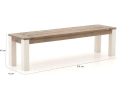 ROUGH-X picknickbank 170x42x45cm