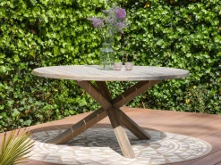 ROUGH-Y dining tuintafel ø 120cm (h:75cm)