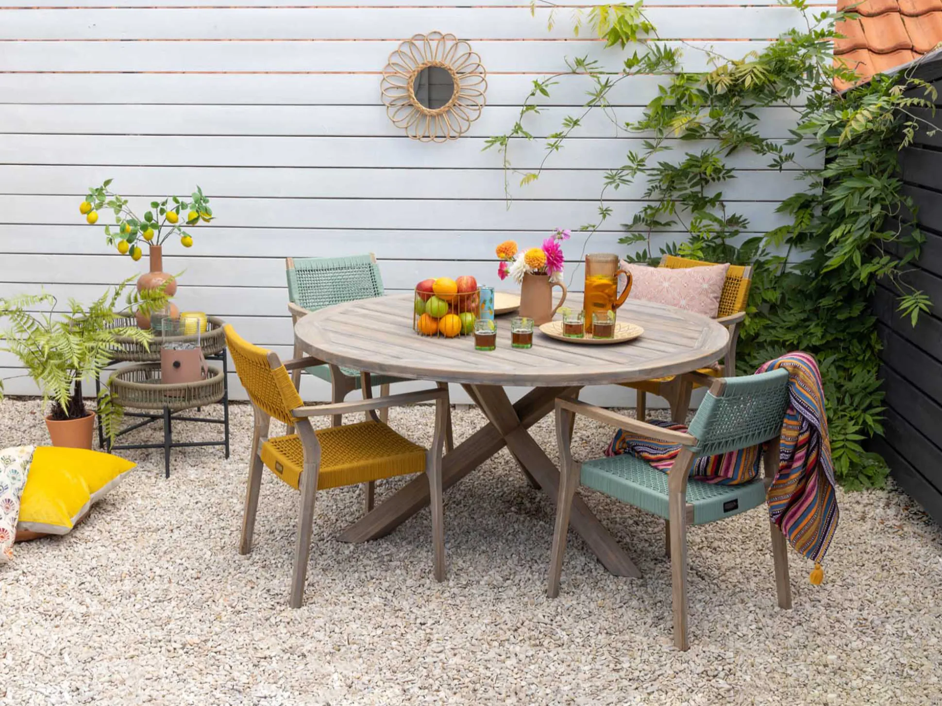 ROUGH-Y dining tuintafel ø 120cm (h:75cm)