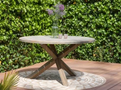 ROUGH-Y dining tuintafel ø 150cm (h:75cm)