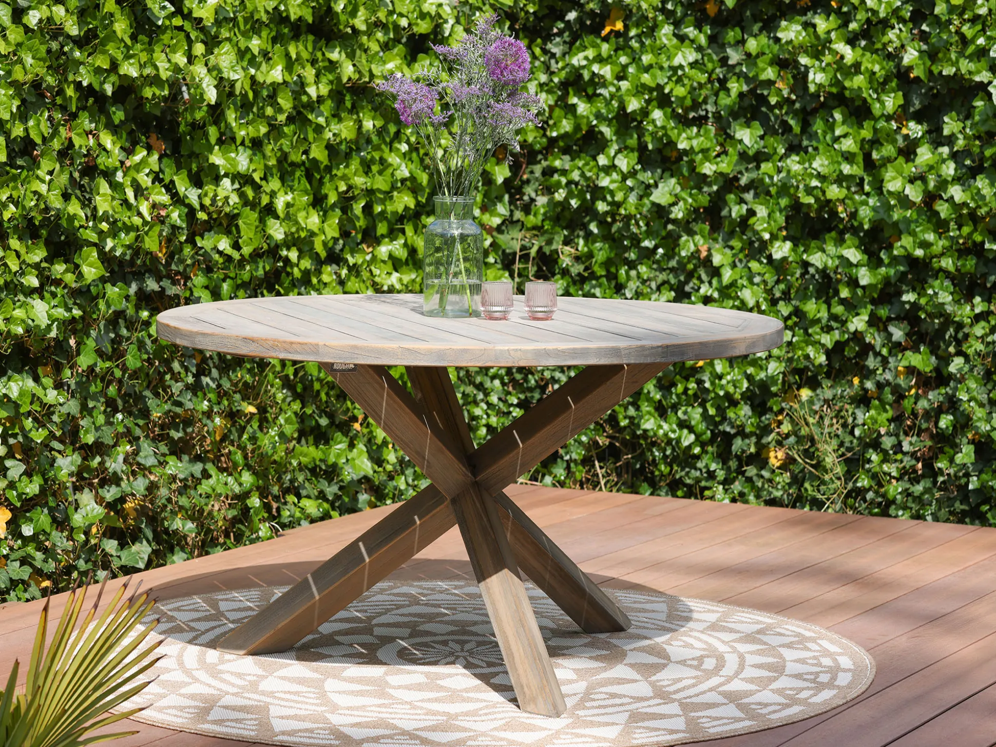 ROUGH-Y dining tuintafel ø 150cm (h:75cm)