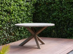 ROUGH-Y dining tuintafel ø 150cm (h:75cm)