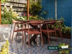 ROUGH-Y Ellips dining tuintafel 200x110cm