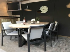 ROUGH-Y Ellips dining tuintafel 240x120cm