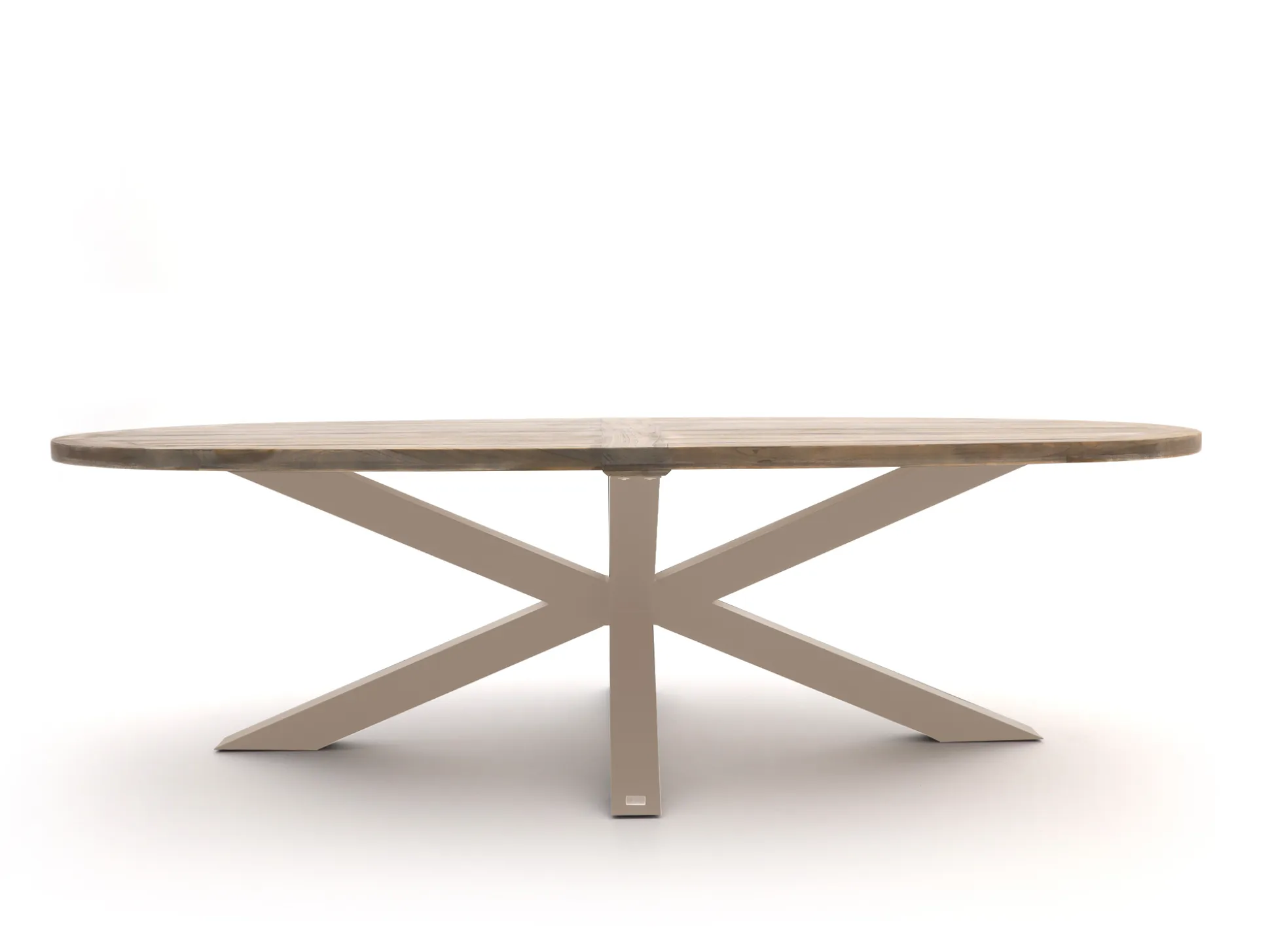 ROUGH-Y Ellips low dining tuintafel 240x120cm