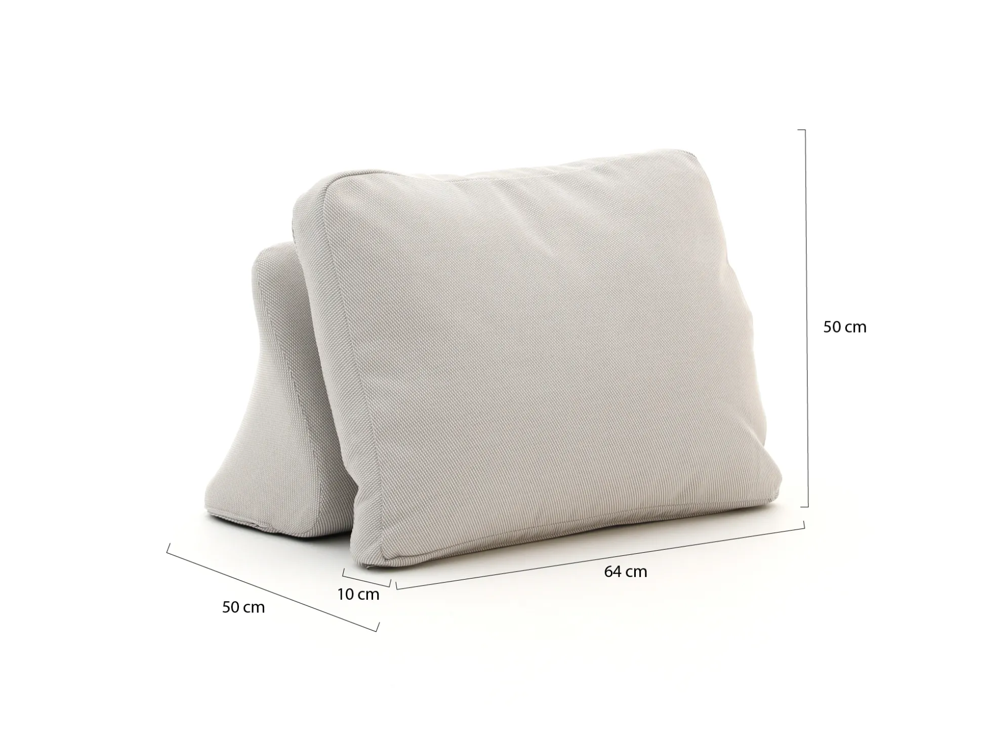 Rugleuning incl. kussen t.b.v. Bellagio San Lupo lounge tuinbank 2-zits links/rechts 253cm