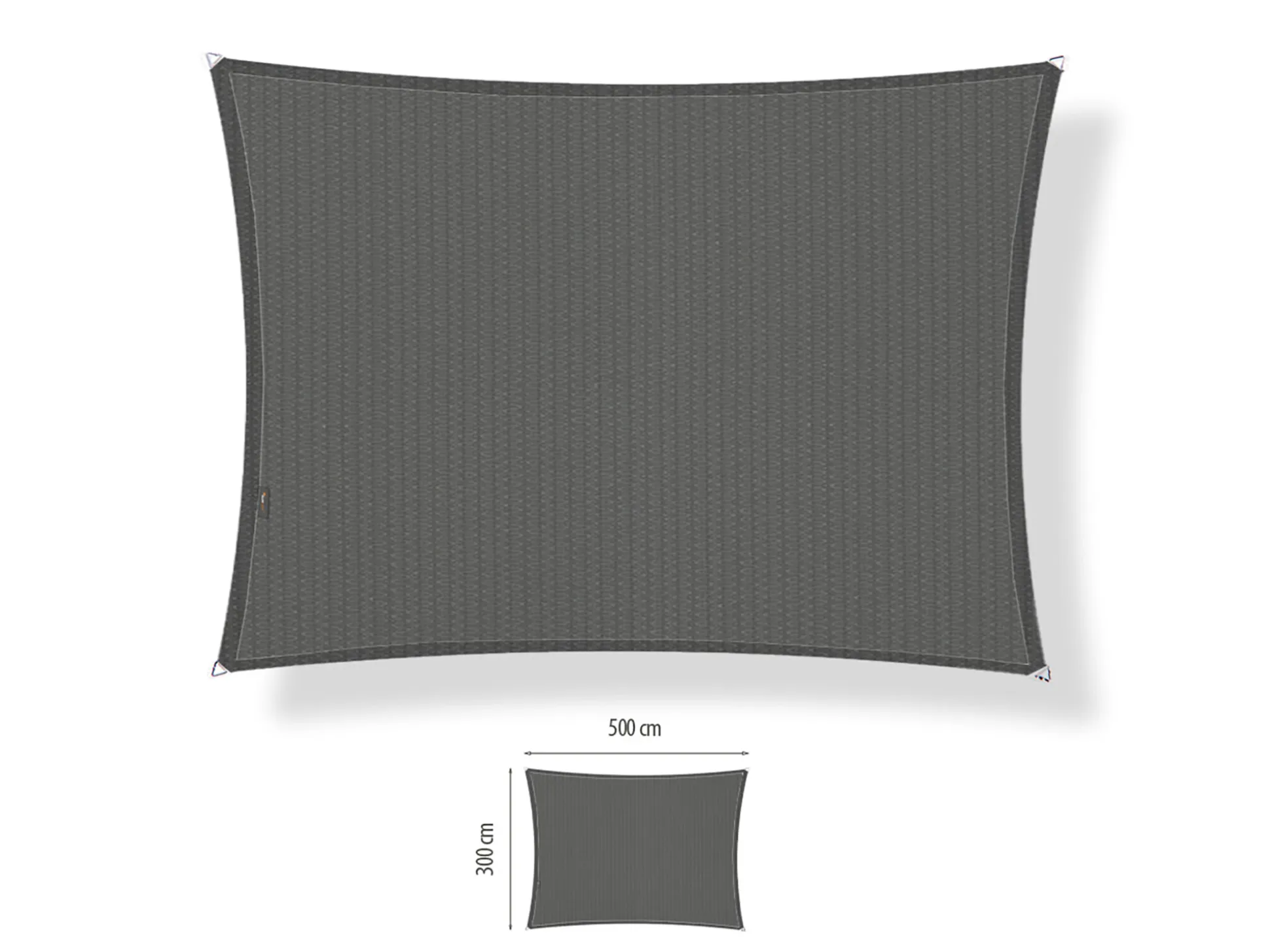 Shadow Comfort schaduwdoek rechthoek 300x500cm