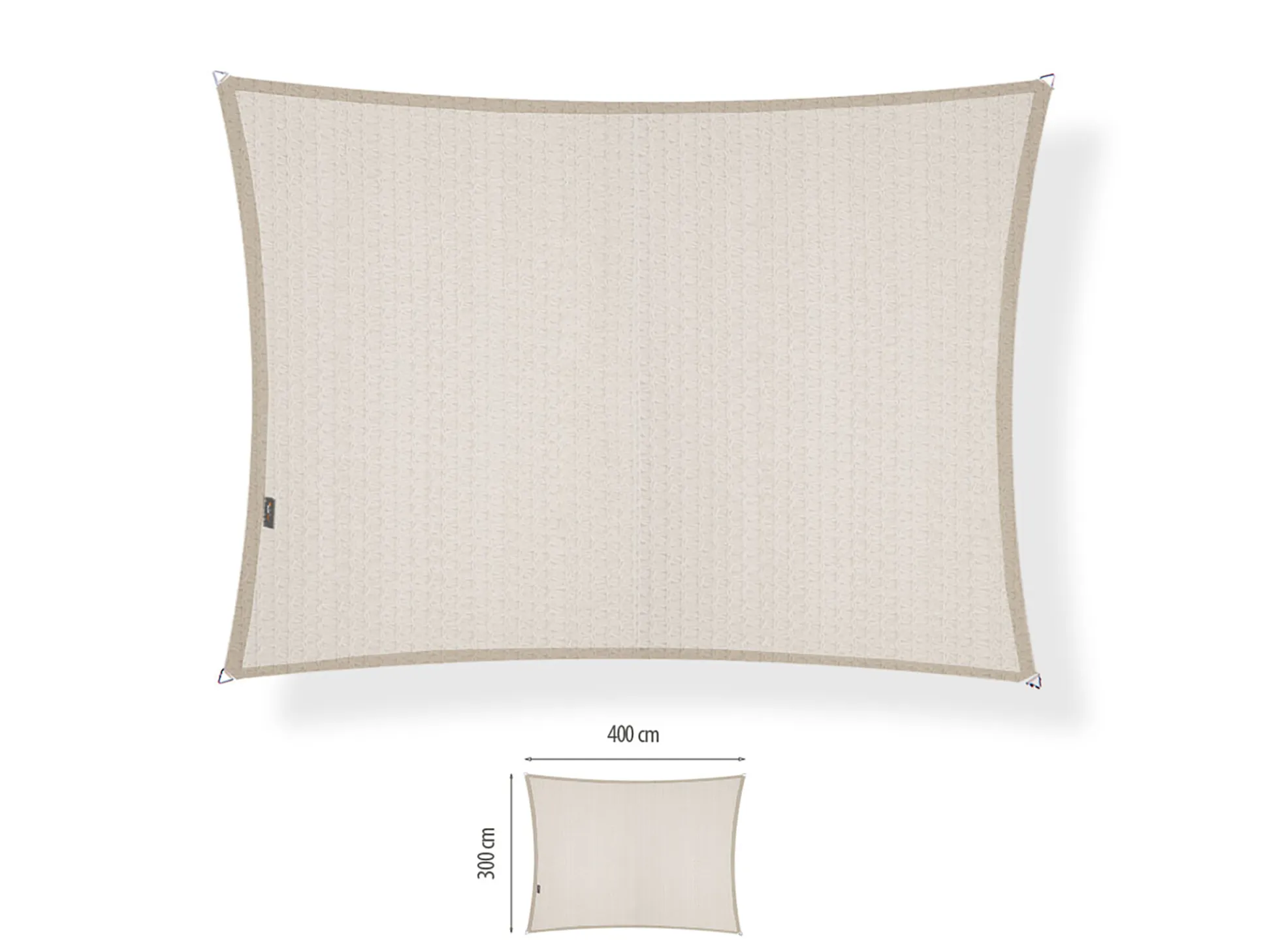 Shadow Comfort schaduwdoek rechthoek 300x400cm waterdicht