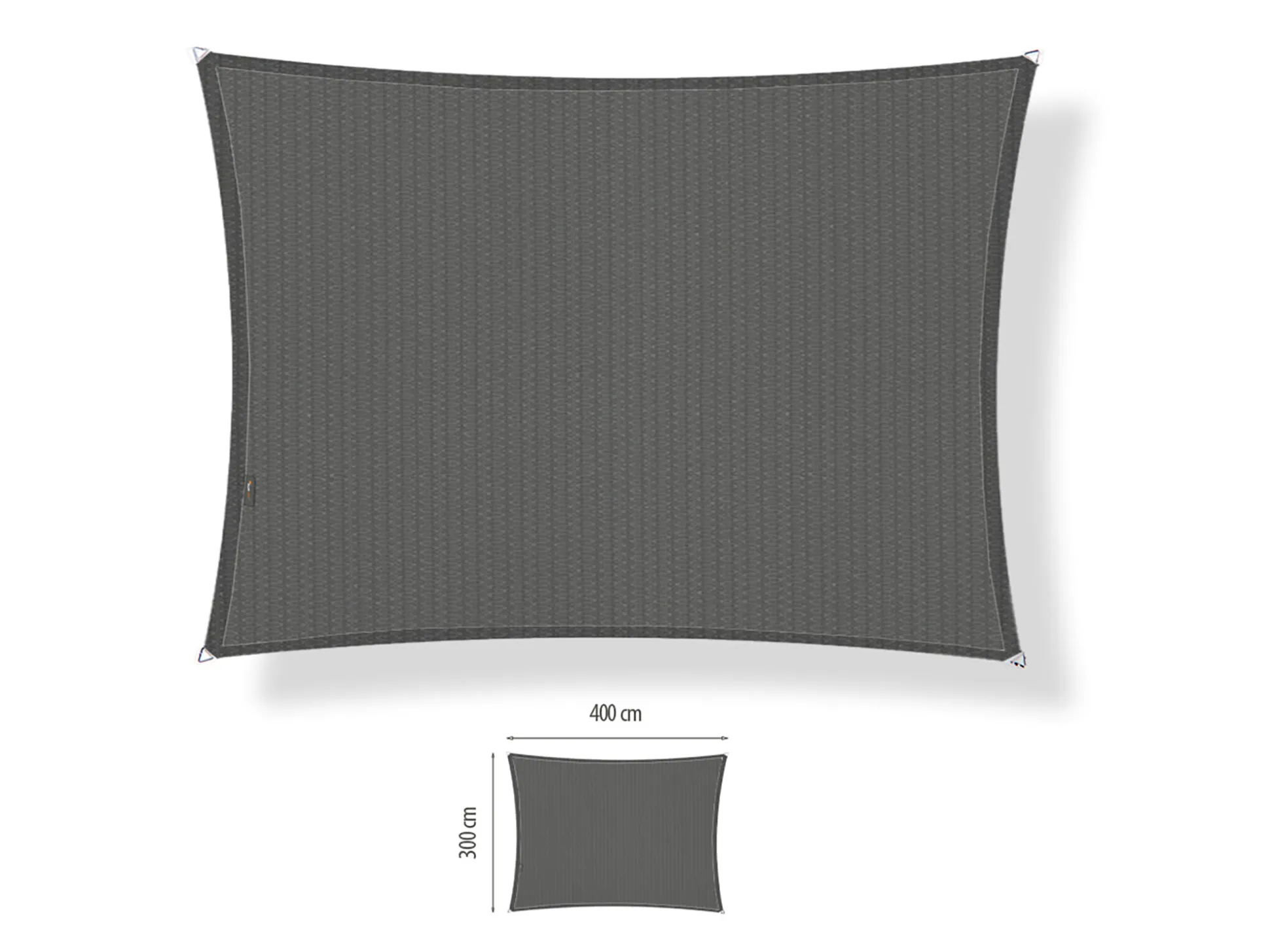 Shadow Comfort schaduwdoek rechthoek 300x400cm