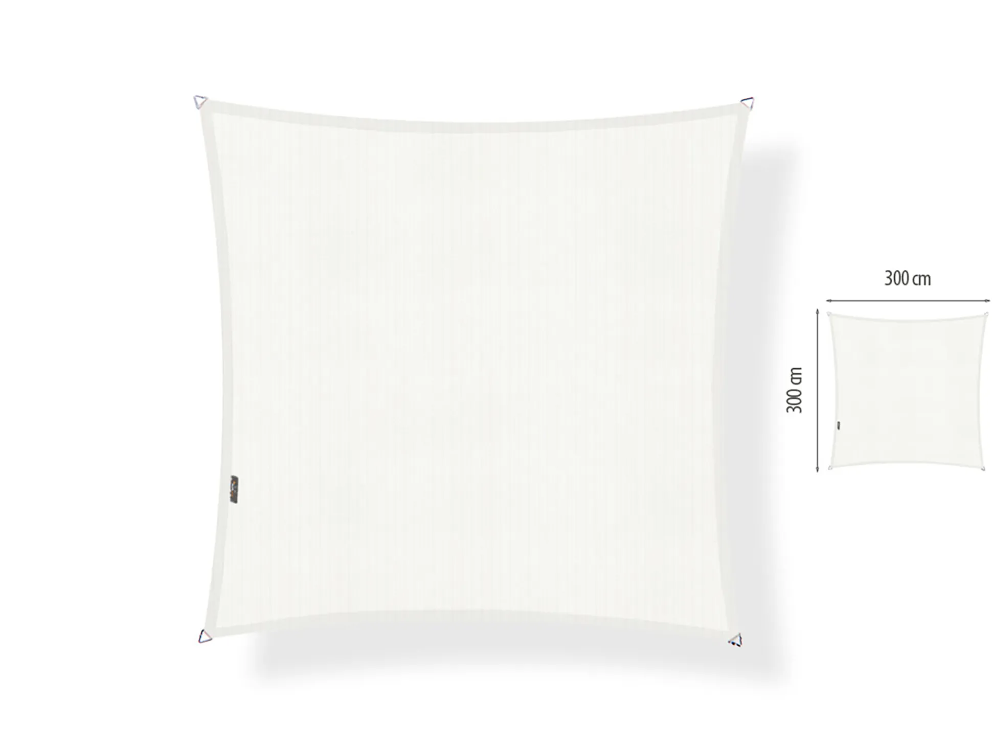 Shadow Comfort schaduwdoek vierkant 300x300cm