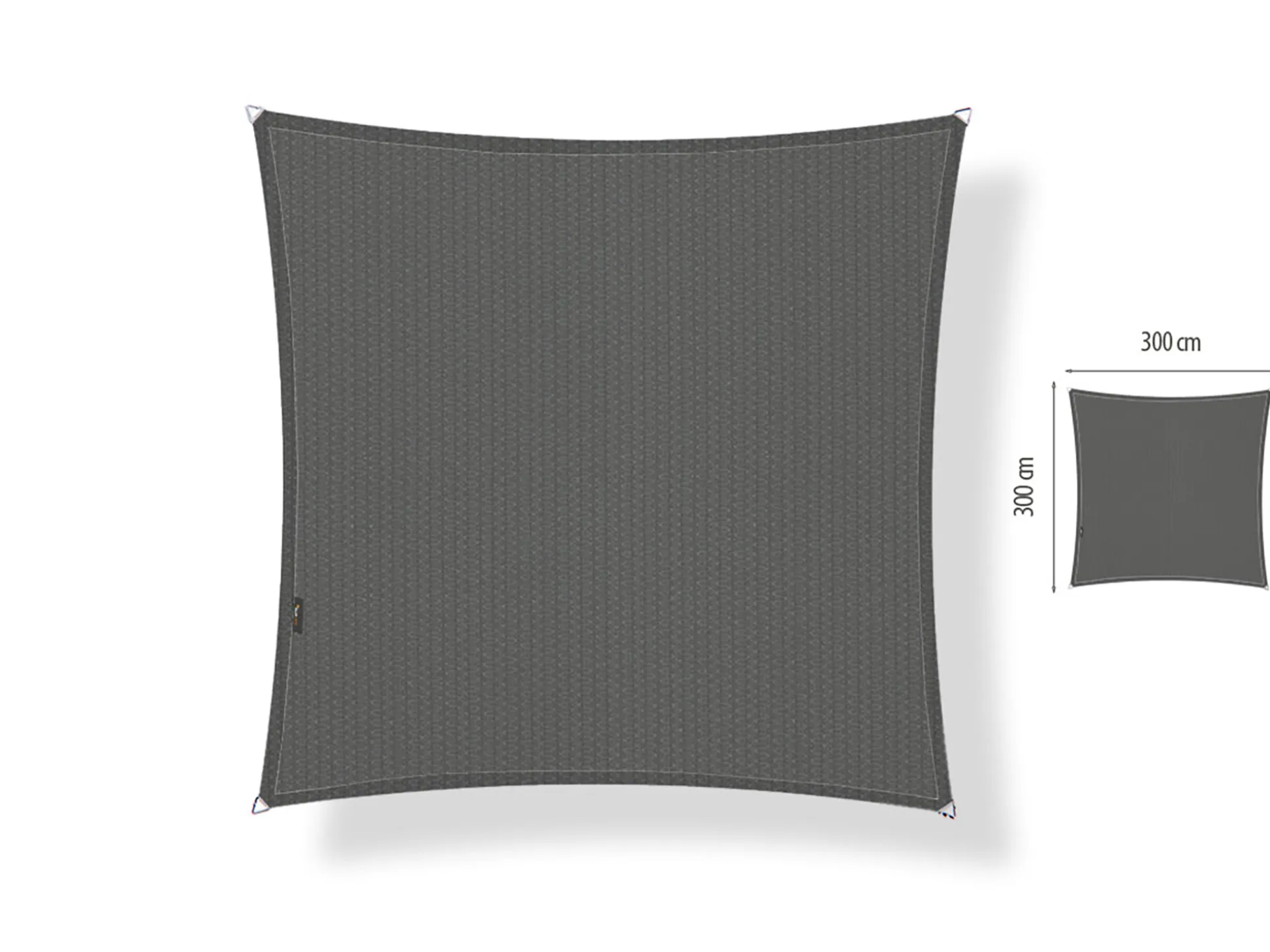 Shadow Comfort schaduwdoek vierkant 300x300cm