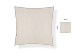 Shadow Comfort schaduwdoek vierkant 400x400cm waterdicht