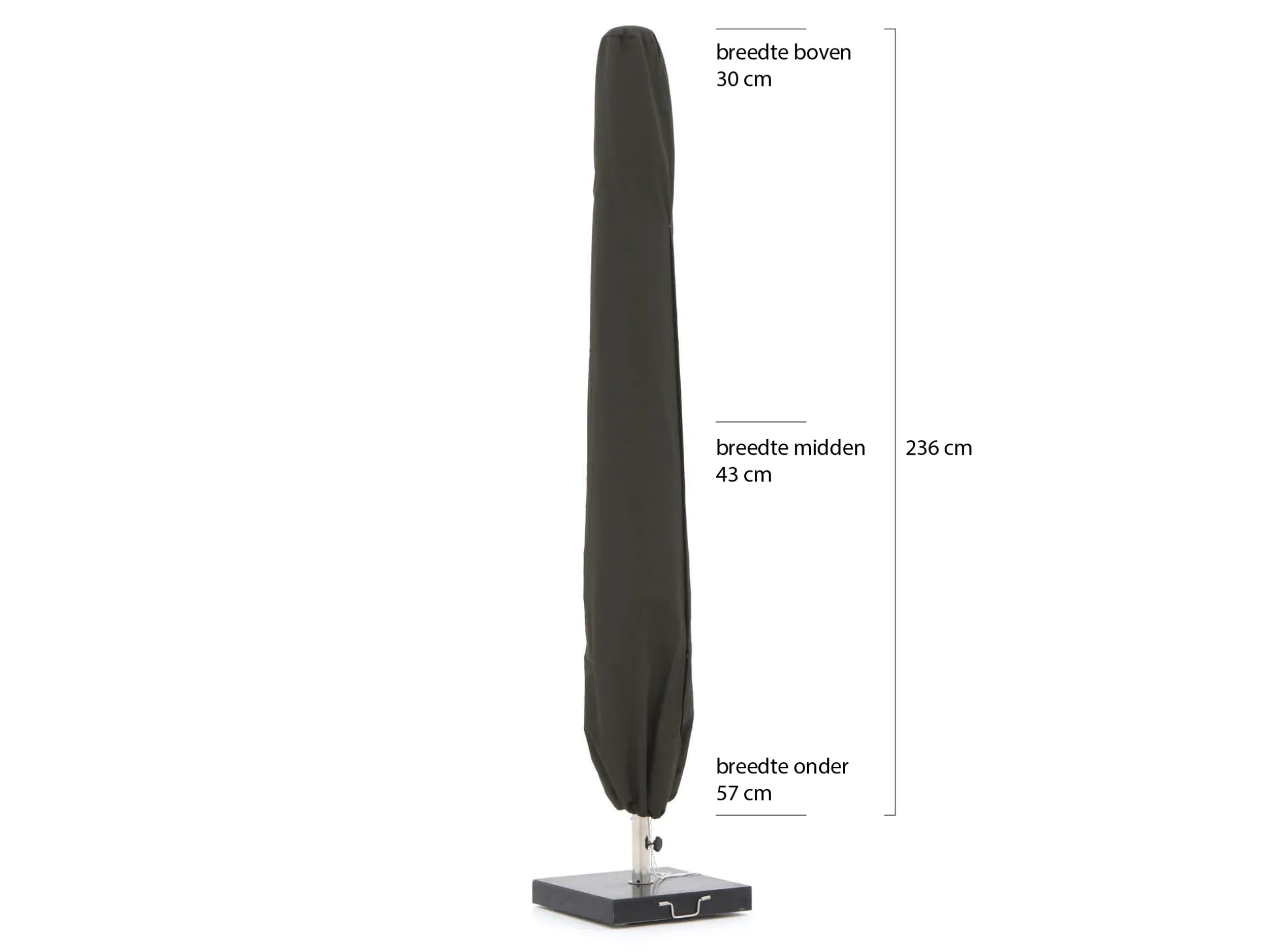 Shadowline Aruba parasol 250x250cm