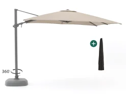 Shadowline Austin zweefparasol 300x300cm