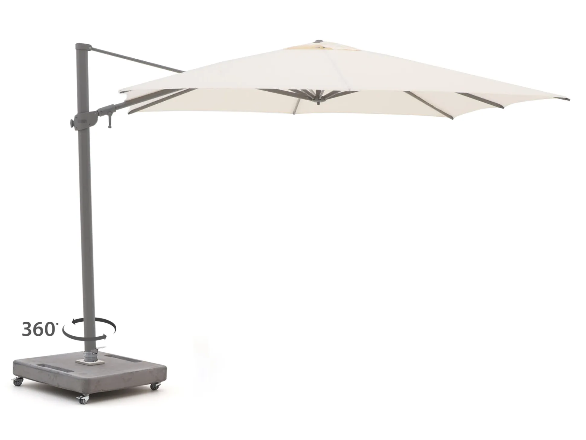 Shadowline Austin zweefparasol 300x300cm