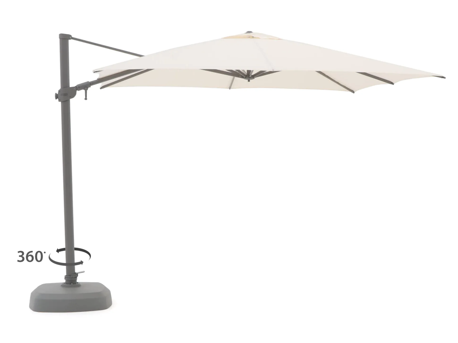 Shadowline Austin zweefparasol 300x300cm