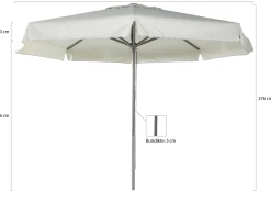 Shadowline Bonaire parasol ø 350cm