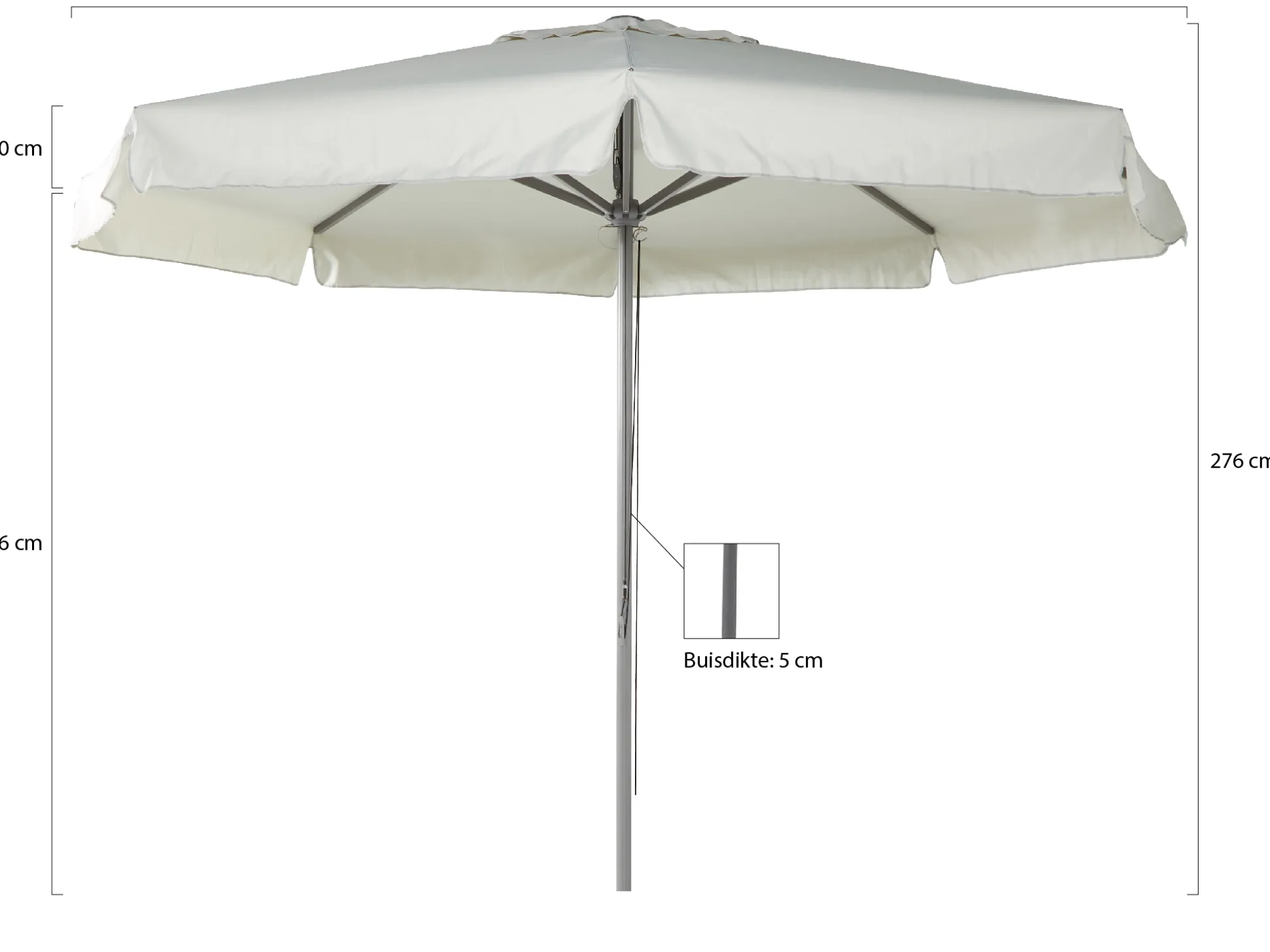 Shadowline Bonaire parasol ø 350cm