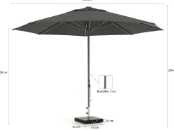 Shadowline Cuba parasol ø 400cm
